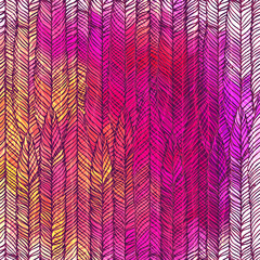 Optical illusion: Color pink abstract vector pattern