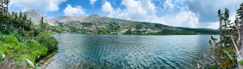 lake in the mountains