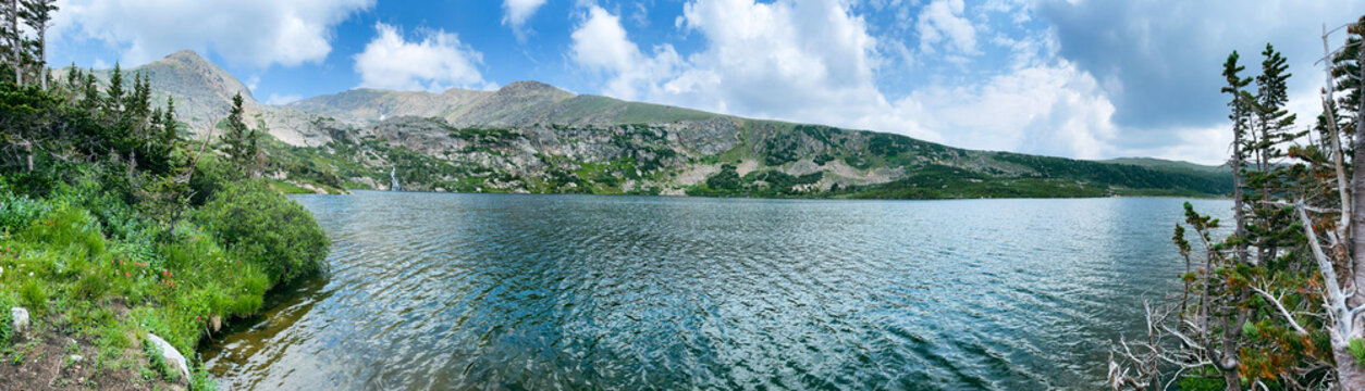 lake in the mountains