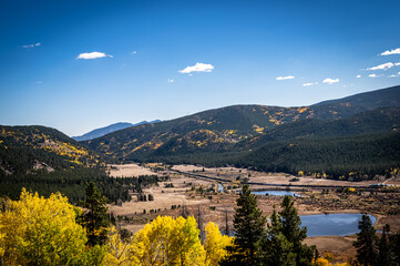 autumn in the mountains