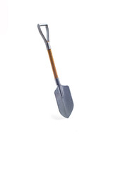 Garden tools. Garden shovel isolated on white background