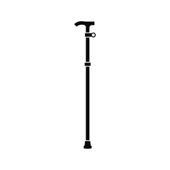 Crutches Icon. Crutches Equipment sign. vector illustration