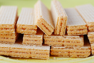 detail short of wafer roll chocolate