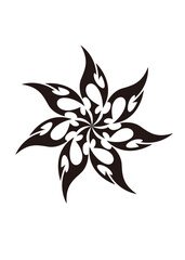 トライバル フラワー