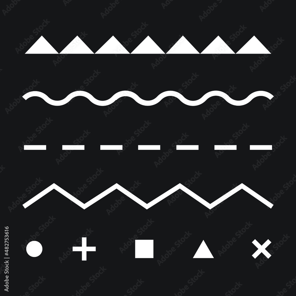 Poster the abstract material pattern of line, bar, and element arrangement. a simple illustration for creat