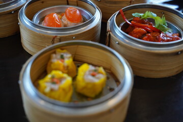 dim sum Chinese Food set 