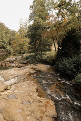 Babcock State Park, West Virginia in Summer 2020. 