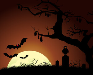 halloween design illustration