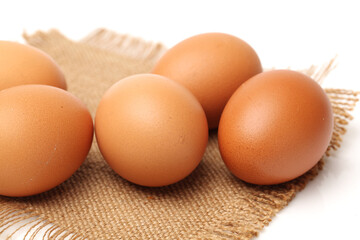 eggs on a table