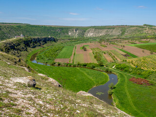 View of Old Orhei. Moldova