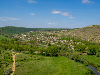 View of Old Orhei. Moldova