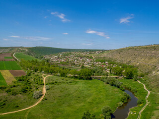View of Old Orhei. Moldova