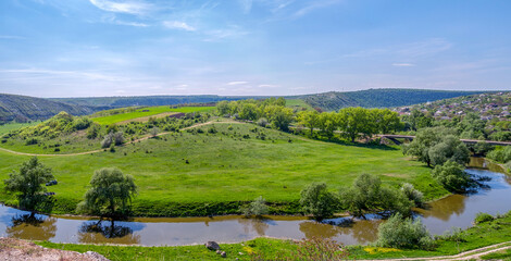 View of Old Orhei. Moldova