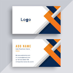 Modern business card design template