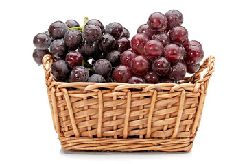 grapes in a basket