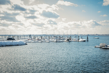 Beautiful First Snow Day in New York City in 2022 