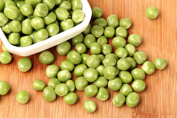 Fresh peas   background 