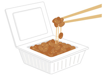 パック入りの納豆