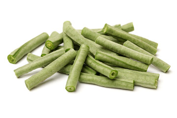 Cowpea on white background 