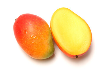 mango isolated on white