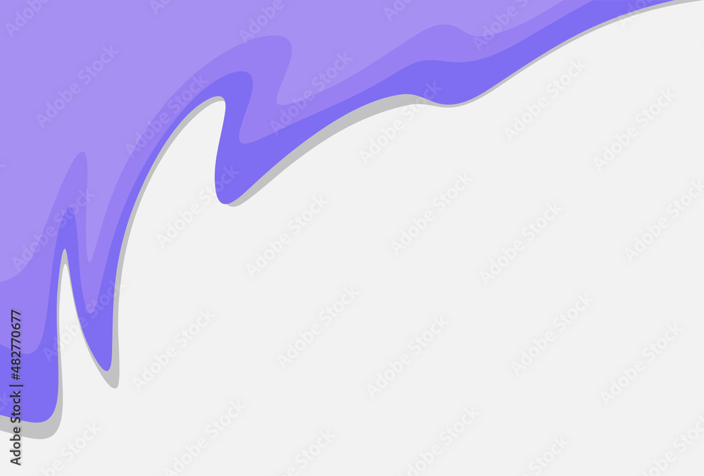 Poster simple background with melting liquid pattern and some copy space area