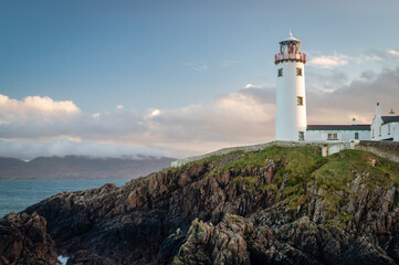 Fototapeta na wymiar Lighthouse on Rocks