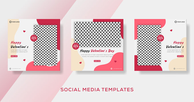 Social Media banner post template for cake menu premium vector