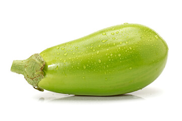 aubergine isolated on white background