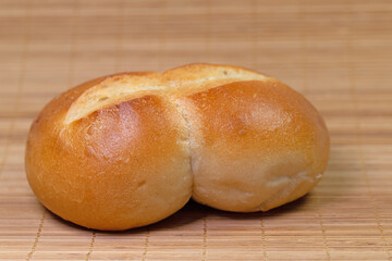 Weizenbrötchen in einer Nahaufnahme