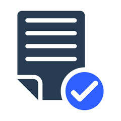 Document check icon