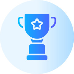 trophy gradient icon