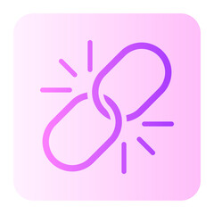 chain gradient icon