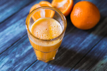 glass of orange juice