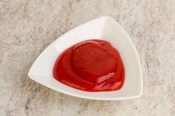 Hot and spicy Sriracha sauce