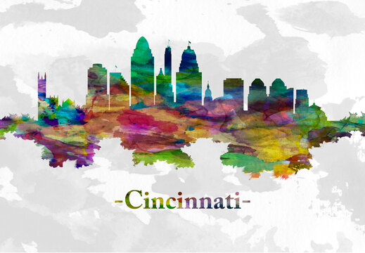 Cincinnati Ohio skyline
