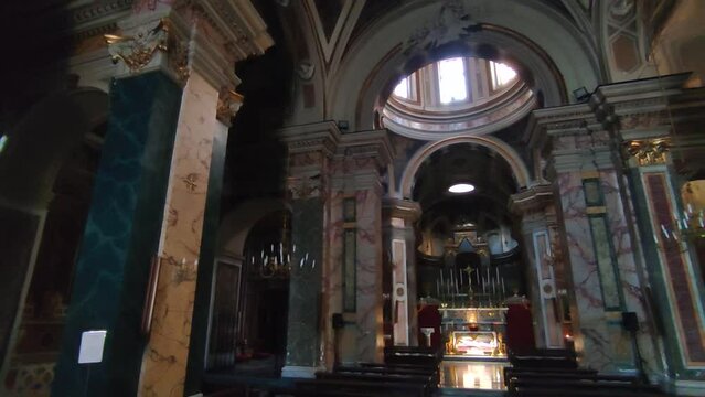 Napoli - Panoramica dela Chiesa di San Domenico Soriano
