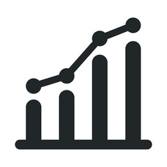 Growth analysis icon