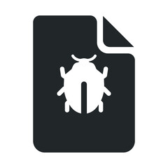 Bug testing report icon