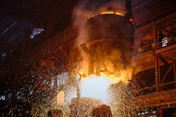 Ingot casting, casting foundry. Ladle-furnace. Iron smelting, Steel production. Electric steel...