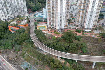 Residential building in Lam Tin Hong Kong  23 Jan 2022