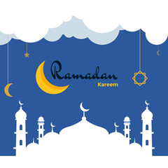 Illustration vector graphic of Days of Ramadan Kareem. Perfect for Ramadan poster card, Ramadan template, etc.