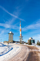 Unterwegs in der wunderschönen Winterlandschaft durch den schönen Harz am Brocken - Sachsen-Anhalt