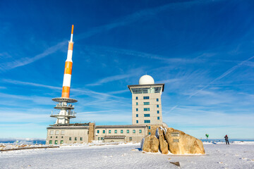 Unterwegs in der wunderschönen Winterlandschaft durch den schönen Harz am Brocken - Sachsen-Anhalt