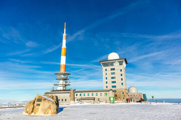 Unterwegs in der wunderschönen Winterlandschaft durch den schönen Harz am Brocken - Sachsen-Anhalt