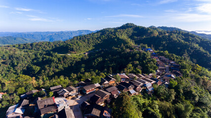 Hill Tribe House, Ban La-Ub, Huai Hom Subdistrict, Mae La Noi District, Mae Hong Son, Thailand