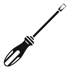 Bike new screwdriver icon simple vector. Fix service