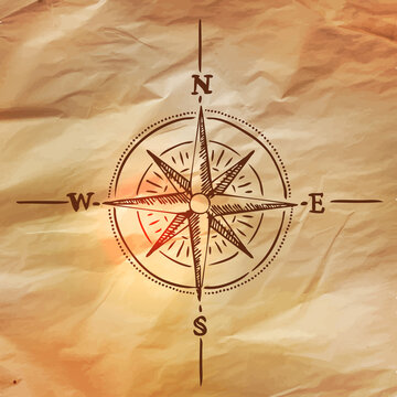 Vintage Adventures: vector set. Design elements