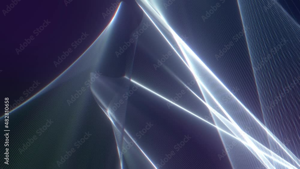 Poster 4k animated abstract background made of animated lines