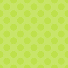 Green dots on light green background.