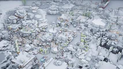 Fotobehang Minecraft VoxelWorld  © Maciej